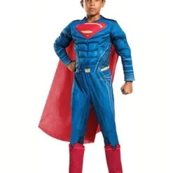 Superman Deluxe Costume For Kids - Warner Bros Justice League