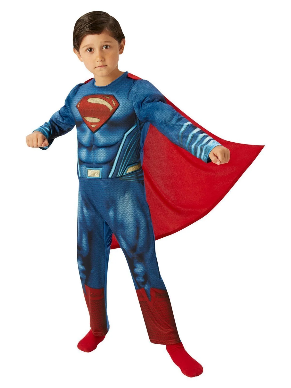 Superman Deluxe Costume For Tweens - Warner Bros Dawn Of Justice