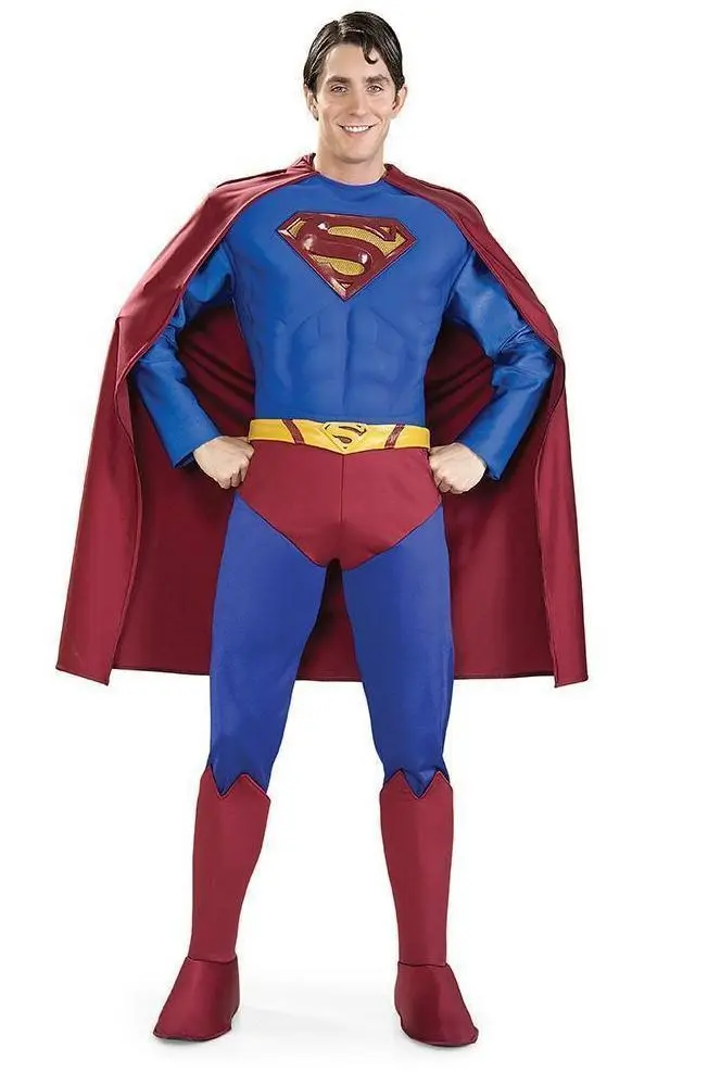 Superman Supreme Edition Costume For Adults - Warner Bros Superman Returns