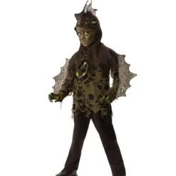 Swamp Boy Lizard Costume For Kids