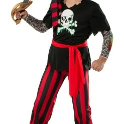 Tattooed Pirate Costume For Kids