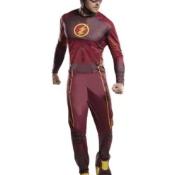 The Flash Costume For Adults - Warner Bros Justice League