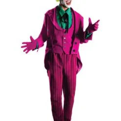 The Joker 1966 Collector's Edition Costume For Adults - Warner Bros DC Comics