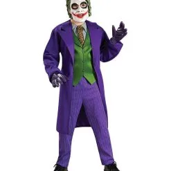 The Joker Deluxe Costume For Kids - Warner Bros Dark Knight