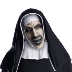 The Nun Mask With Headpiece For Adults - Warner Bros The Nun