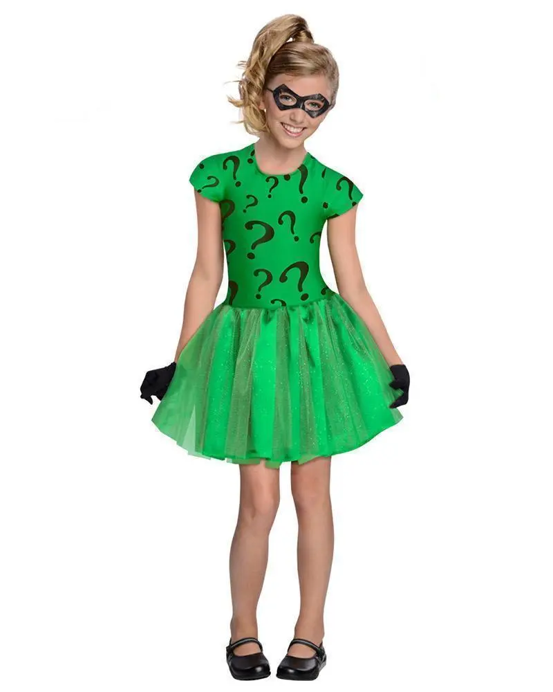 The Riddler Tutu Costume For Kids - Warner Bros DC Comics