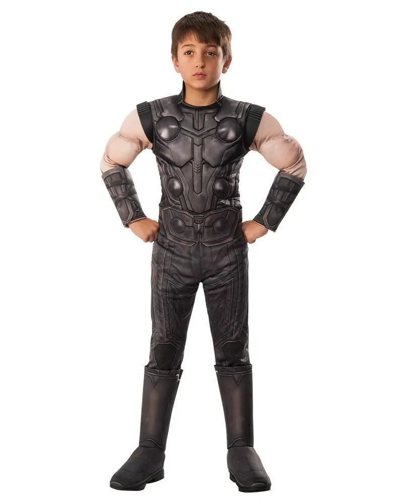 Thor Deluxe Costume For Kids - Marvel Avengers: Infinity War