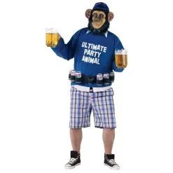Ultimate Party Animal Plus Size Costume For Adults