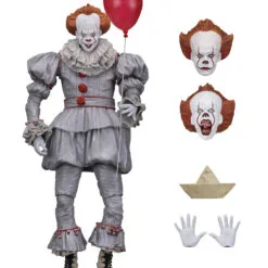 Ultimate Pennywise (2017) - 7" Scale Action Figure - IT - NECA Collectibles