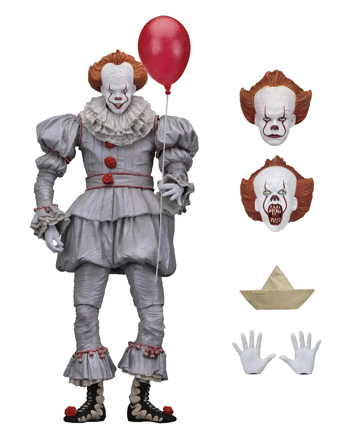 Ultimate Pennywise (2017) - 7" Scale Action Figure - IT - NECA Collectibles
