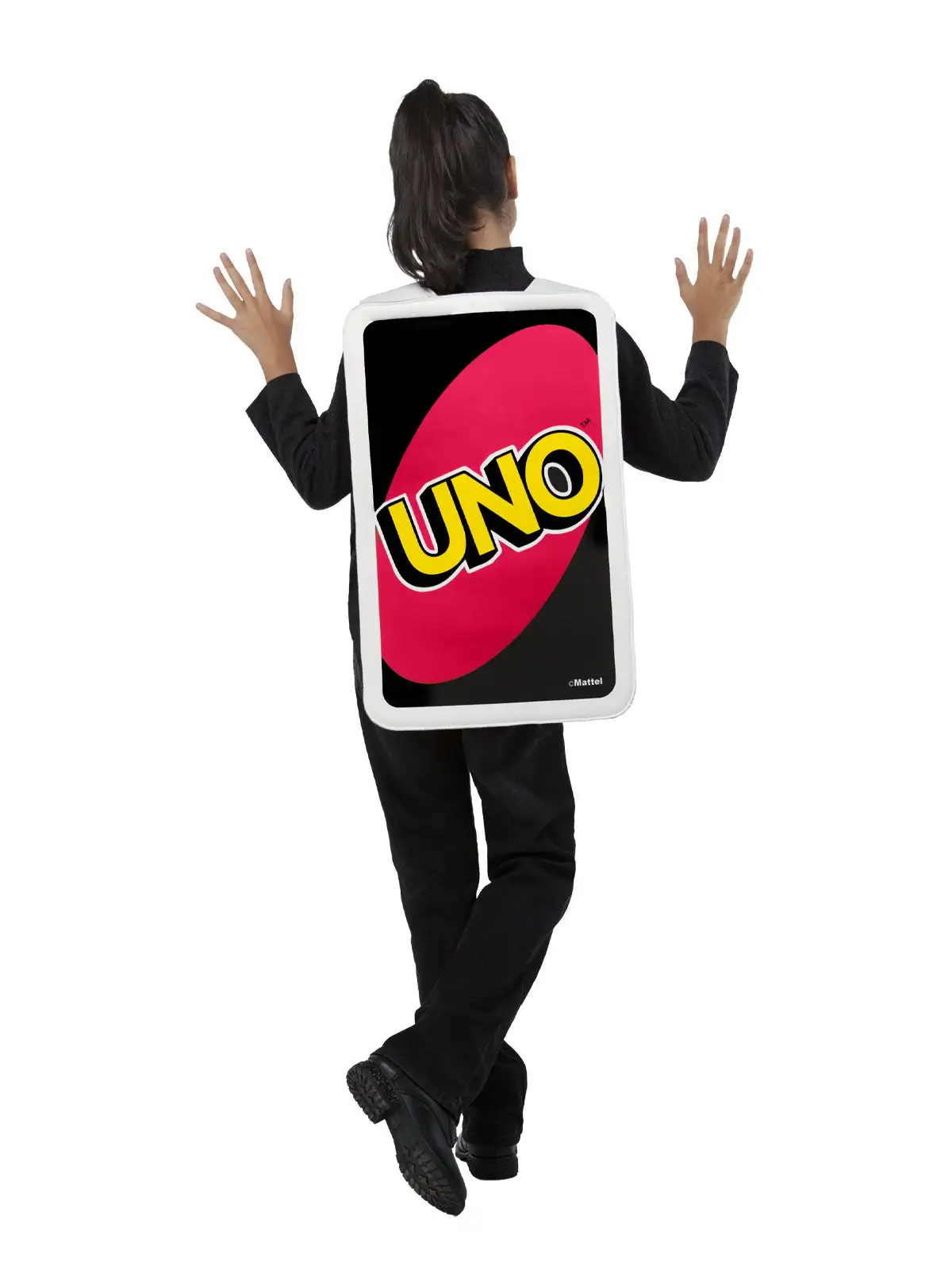 Uno Draw Four Card Tabard Costume For Kids - Mattel Games - Image 2