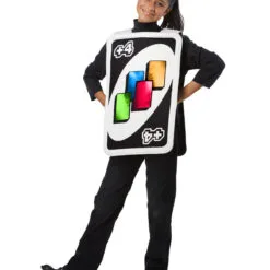 Uno Draw Four Card Tabard Costume For Kids - Mattel Games