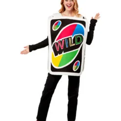 Uno Wild Card Tabard Costume For Adults - Mattel Games