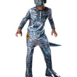 Velociraptor 'Blue' Deluxe Lenticular Costume For Kids - Universal Jurassic World Dominion