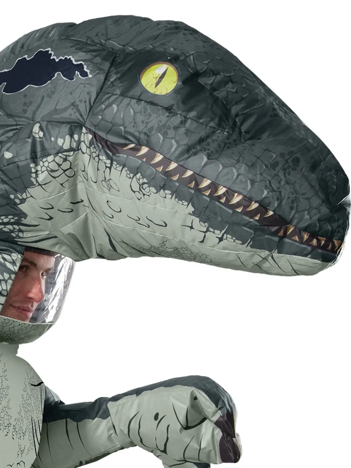 Velociraptor 'Blue' Inflatable Costume For Adults - Universal Jurassic World - Image 2