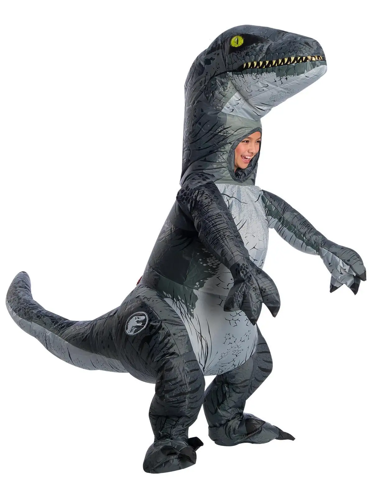 Velociraptor 'Blue' Inflatable Costume For Kids - Universal Jurassic World
