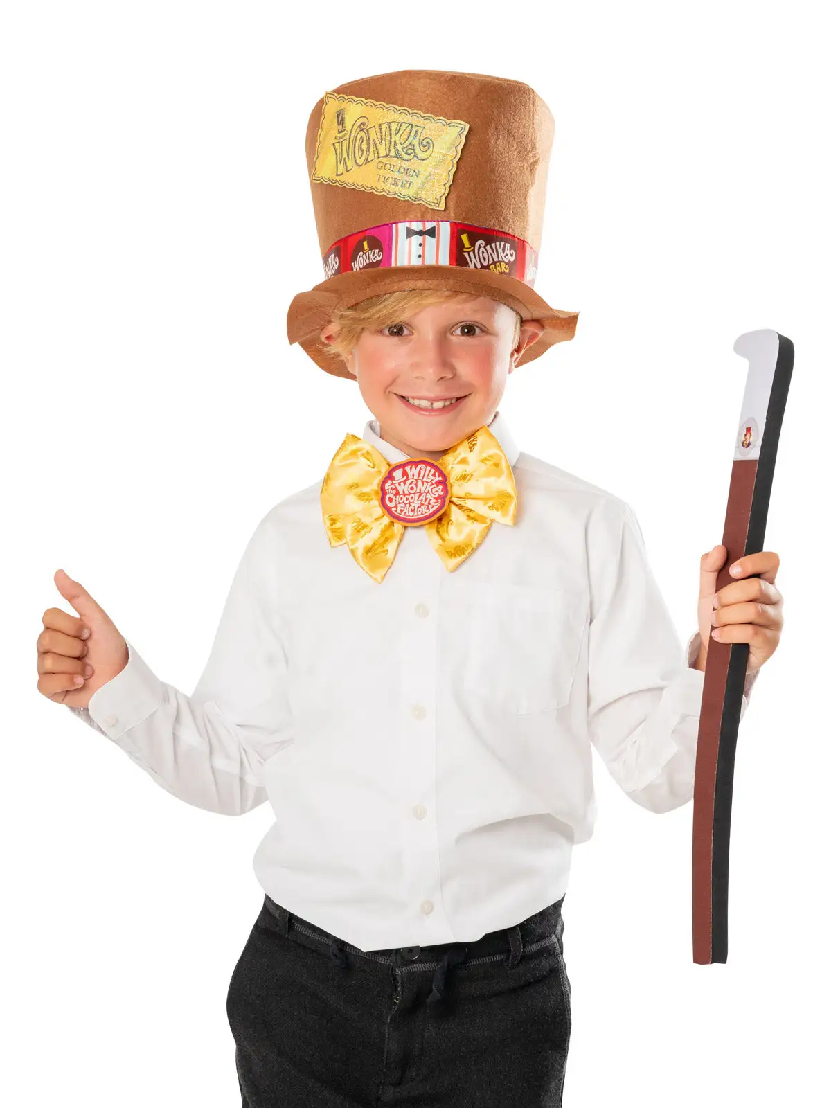 Willy Wonka Accessory Set For Kids - Warner Bros Charlie And The Chocolate Factory - Image 2