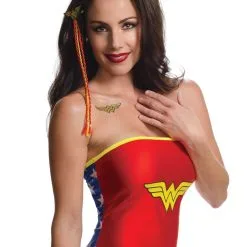 Wonder Woman Accessory Kit For Adults - Warner Bros DC Comics