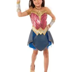 Wonder Woman Deluxe Costume For Kids - Warner Bros Dawn Of Justice