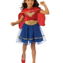 Wonder Woman Deluxe Tutu Costume For Kids - Warner Bros DC Comics