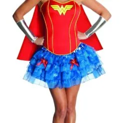 Wonder Woman Secret Wishes Corset Costume For Adults - Warner Bros DC Comics