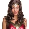 Wonder Woman Wig For Adults - Warner Bros Justice League