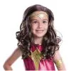 Wonder Woman Wig For Kids - Warner Bros Justice League